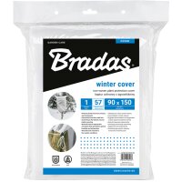 Bradas Winter-Vlieshaube für Pflanzen, 570 mm, weiss