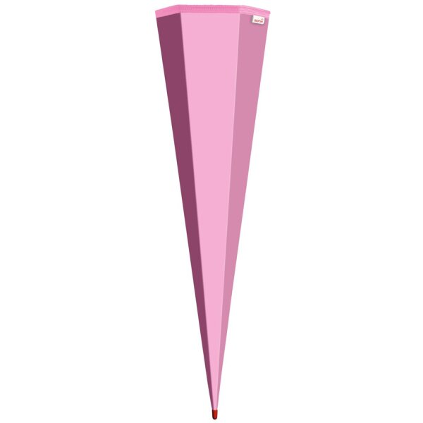 ROTH Schult&uuml;ten-Rohling ohne Verschluss, 850 mm, rosa