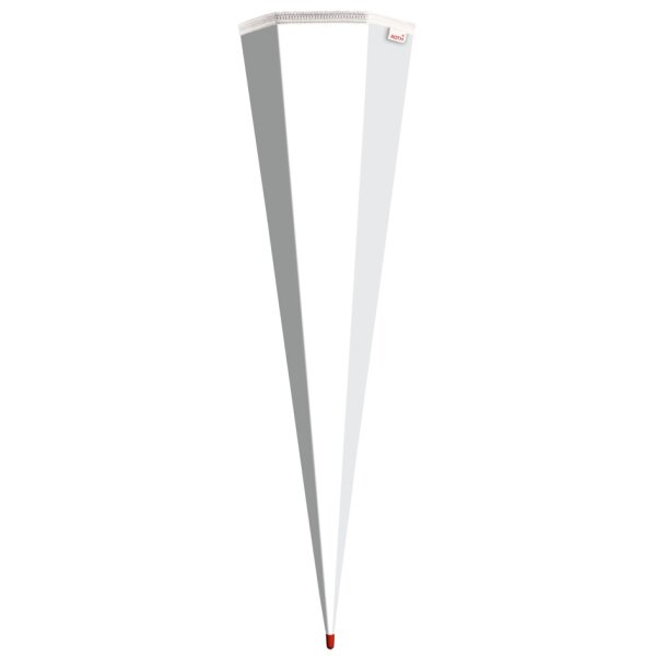 ROTH Schult&uuml;ten-Rohling ohne Verschluss, 850 mm, weiss