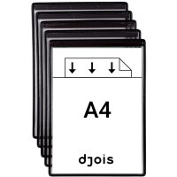 djois by tarifold Magnet-Sichttafel, DIN A4, weiss