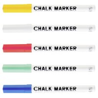 folia Kreidemarker BASIC, 5er Set