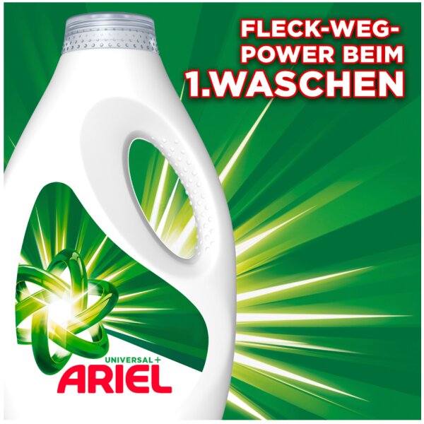 ARIEL Fl&uuml;ssigwaschmittel Universal+, 1,125 Liter - 25 WL