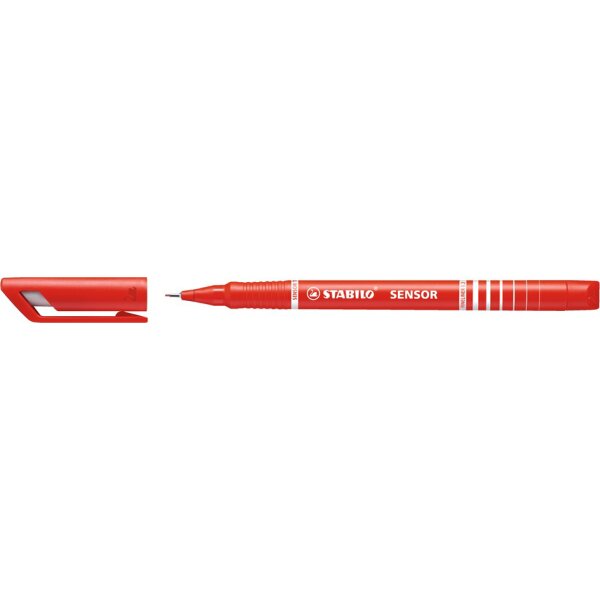 STABILO Fineliner SENSOR fein, rot