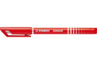 STABILO Stylo Fibre sensor 0,3mm (F) 189/40 rouge