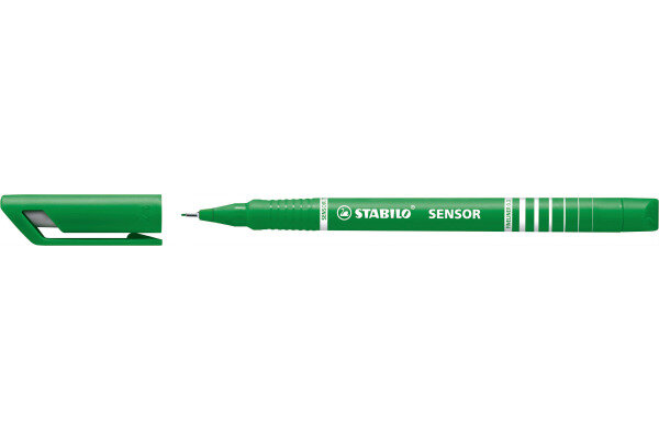 STABILO Feinschreiber sensor 0,3mm(F) 189 36 grün