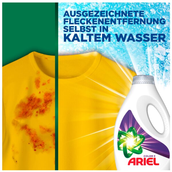 ARIEL Fl&uuml;ssigwaschmittel Color+, 4,995 Liter - 111 WL