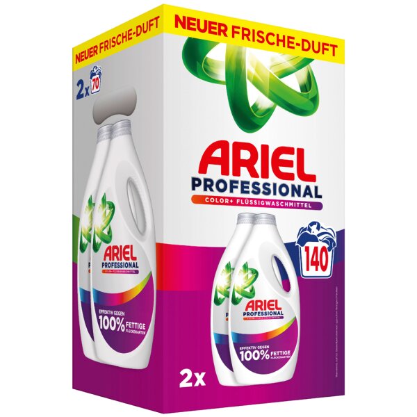 ARIEL PROFESSIONAL Fl&uuml;ssig-Waschmittel Color+, 140 WL