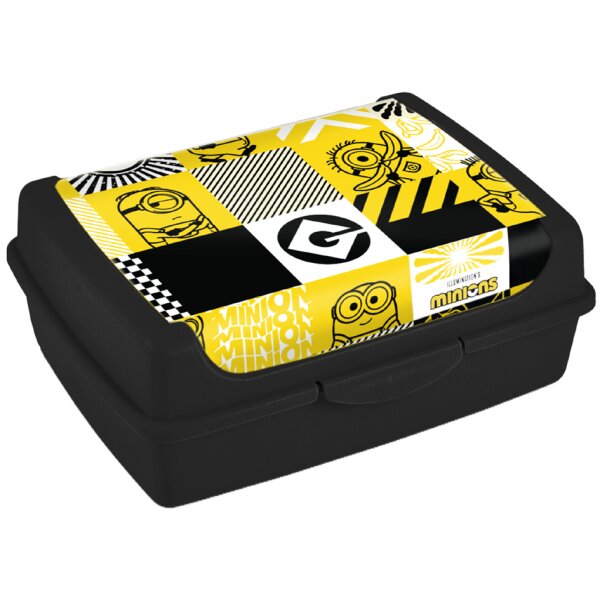 keeeper Brotdose carla midi "Minions Mosaic", 1,0 L, schwarz