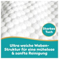 Pampers Lingette humide aqua soft touch, pack de 3