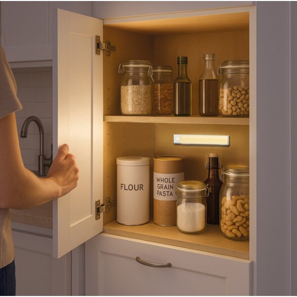 LogiLink Lampe sous-meuble LED, 200 mm, capteur de mouvement