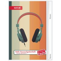 ROTH Hausaufgabenheft Teens für clevere Faule Retro...