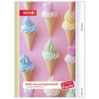 ROTH Hausaufgabenheft Teens für clevere Faule Ice Cream