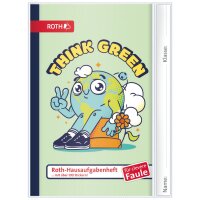 ROTH Hausaufgabenheft Teens für clevere Faule Go Green