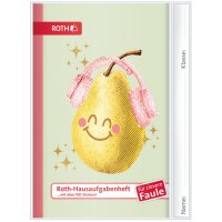 ROTH Hausaufgabenheft Teens für clevere Faule Cute Pear