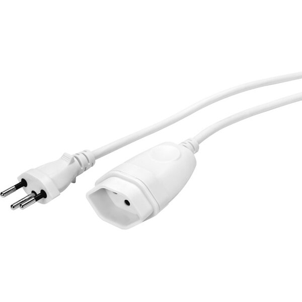 STEFFEN Rallonge &eacute;lectrique 2m 0302162 blanc