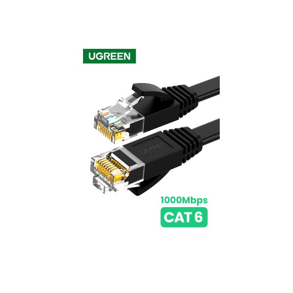 UGREEN Cable Cat 6 U/UTP Lan 20161 3m, Black