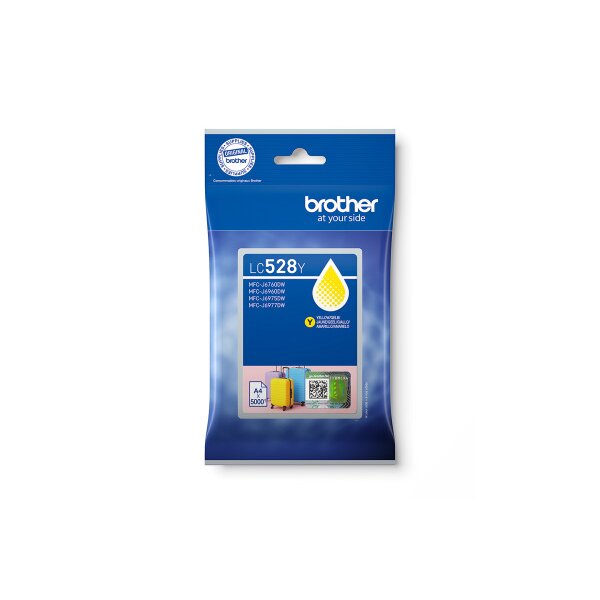 BROTHER Tintenpatrone yellow LC-528Y MFC-J6760DW 5000 Seiten