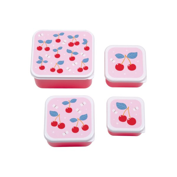 ALLC Lunch &amp; Snackbox Set SBSECH82 Cherries