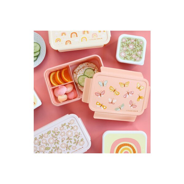 ALLC Lunch Box 22x7x14.5cm BBBUPI67 Papillion
