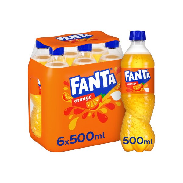 FANTA Orange 157004 50cl, 6 Stk.