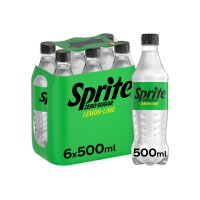 SPRITE Lemon Zero 607901 50cl, 6 pcs.