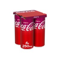 COCA COLA Cherry 1353504 25cl, 4 pcs.