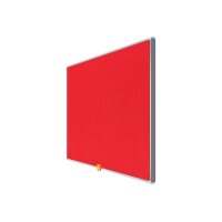 NOBO Filz-Pinntafel Widescreen 1905310 rot, 32 Zoll