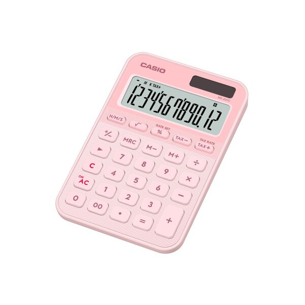 CASIO Taschenrechner MS-20YC hellrosa