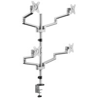 LogiLink Bras support pour 4 écrans, longueur du...