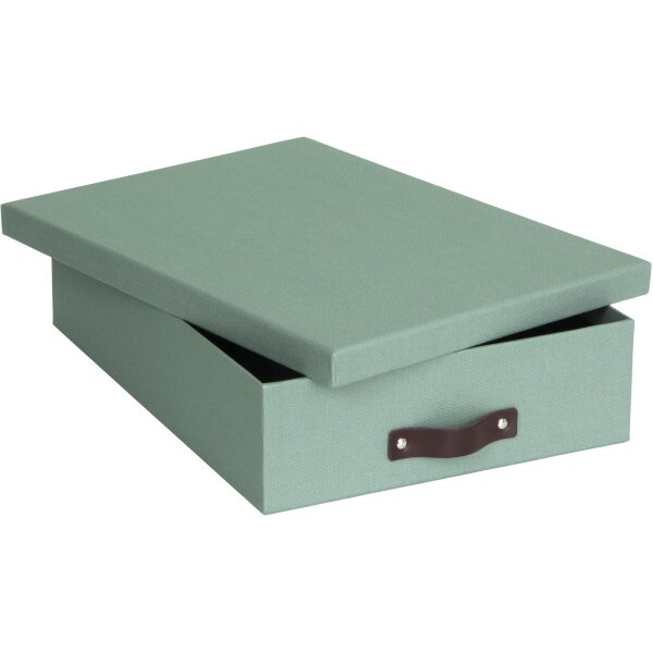 BIGSO BOX OF SWEDEN Boîte de rangement Oskar A4 9451C1649L01 vert menthe 26x35x8.5cm