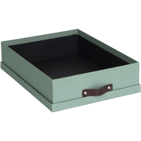 BIGSO BOX OF SWEDEN Boîte de rangement Oskar A4 9451C1649L01 vert menthe 26x35x8.5cm
