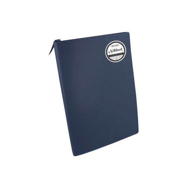 ONLINE Carnet Soft Cover A5 16001 bleu, ligné 80 flls.