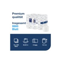TORK Toilettenpapier T7 OptiServe® 472650 3-lagig 18 Rollen a 550 Blatt