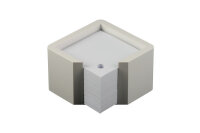 ARLAC Porte-bloc Memorion 257.14 blanc 10x10cm