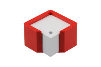 ARLAC Porte-bloc Memorion 257.23 rouge 10×10cm