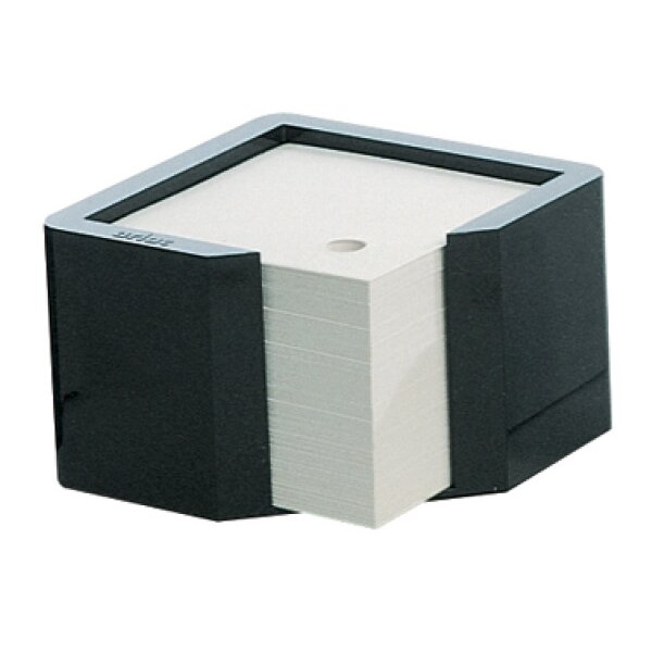ARLAC Zettelbox Memorion 257.01 schwarz 10x10cm