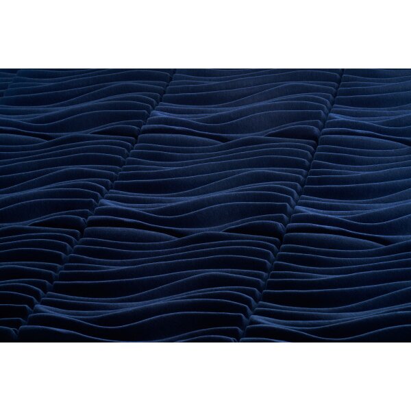SUONO Panneaux muraux 60x60x7.4cm 3511.U09.4782 SCULPTURE, bleu 4 pcs.
