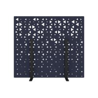 SUONO Trennwand M 160x140x2.4cm 1311.M24.4703 STAND, blau
