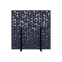 SUONO Trennwand L 180x180x2.4cm 1311.L24.4703 STAND, blau