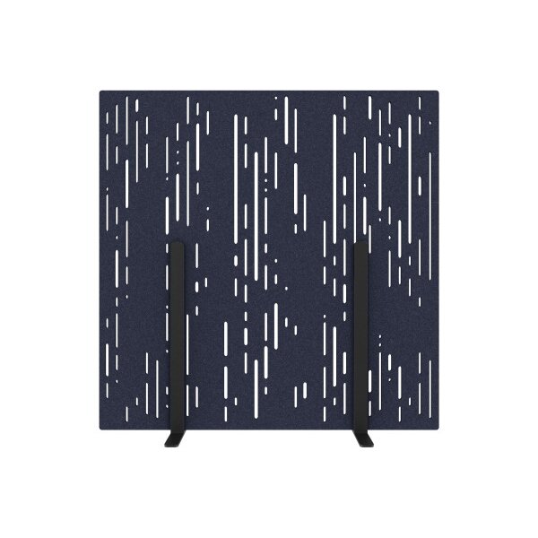 SUONO Trennwand L 180x180x2.4cm 1311.L24.4702 STAND, blau