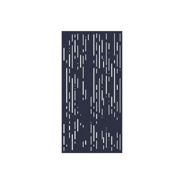 SUONO Trennwand XL 120x240x1.2cm 1211.X12.4702 CURTAIN, LINES, blau 2 Stk.