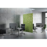 SUONO Trennwand XL 120x240x1.2cm 1211.X12.3703 CURTAIN, TRIANGLE, blau 2 Stk.
