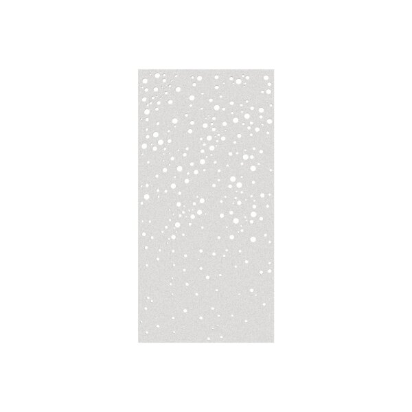 SUONO Trennwand XL 120x240x1.2cm 1211.X12.0401 CURTAIN, BUBBLES, weiss 2 Stk.