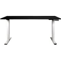 CONTINI Bürotisch ET225E 180x80cm 112184 schwarz/weiss