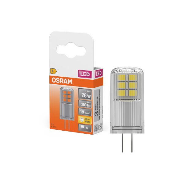 OSRAM Ampoule G4 58075431997 2.2W, 300lm, 2700K