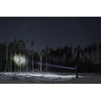 ANSMANN Lampe de poche LED rechargeable Survival TS1000RF