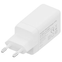 DIGITUS USB-Steckdosenadapter GaN Charger, 2x USB-C 1x USB-A