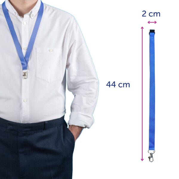 AVERY Textilband Lanyard, aus rPET, 20x440 mm, Farbverlauf