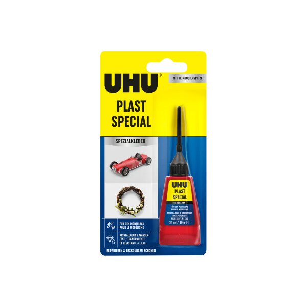 UHU Klebstoff Plast Spezial 30g 45885 f&uuml;r Polystyrol