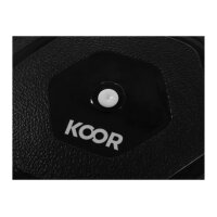 KOOR ballon de gymnastique 75cm F00922 noir